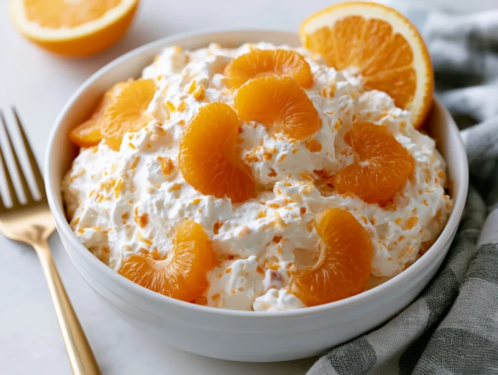 Orange Fluff Jello Salad Recipe