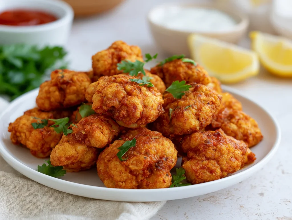Spicy Vegan Cauliflower Wings Recipe