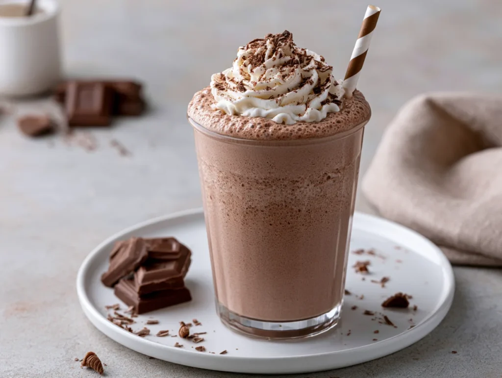 Thick Chocolate Milkshake Recipe