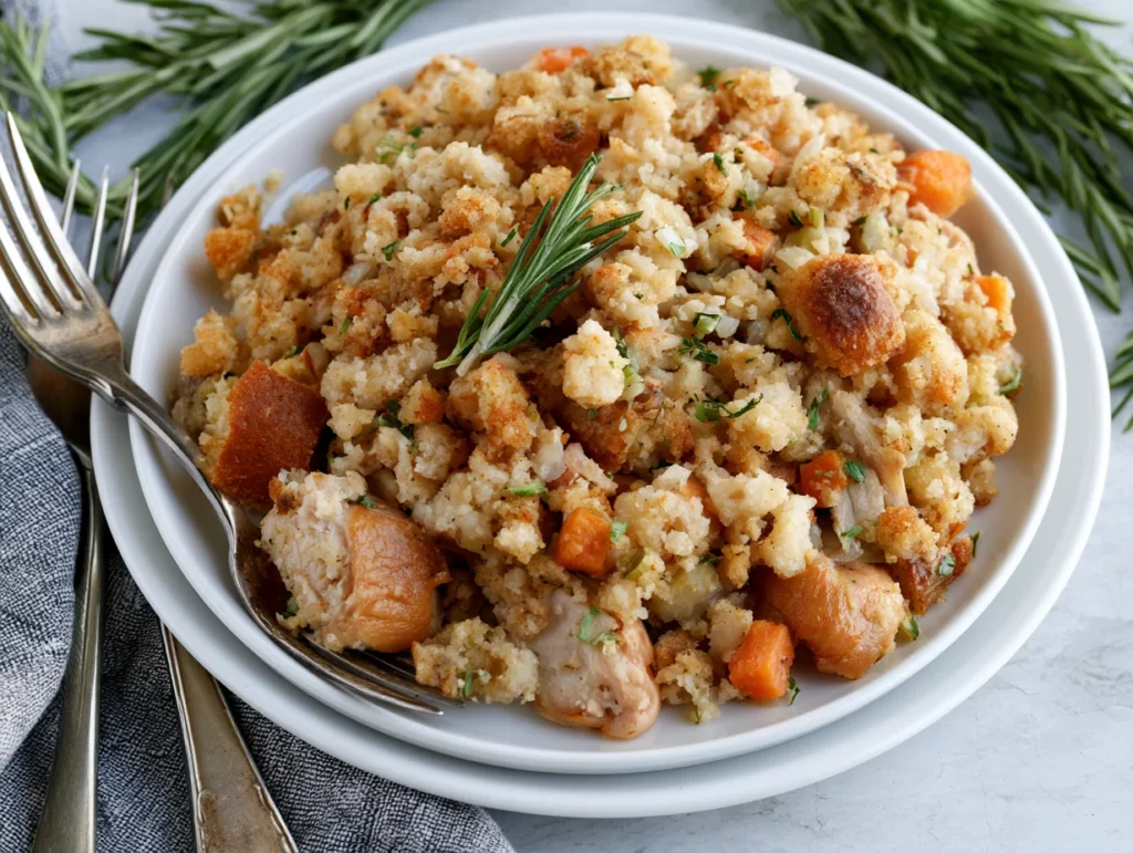 Turkey and Stuffing Casserole Recipe