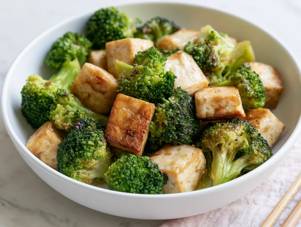 Vegan Tofu Stir-Fry with Broccoli Recipe