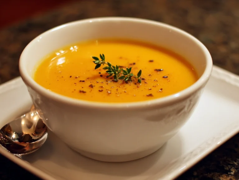 Butternut Squash Soup Recipe