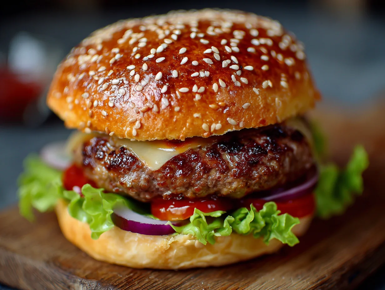 Homemade Hamburgers