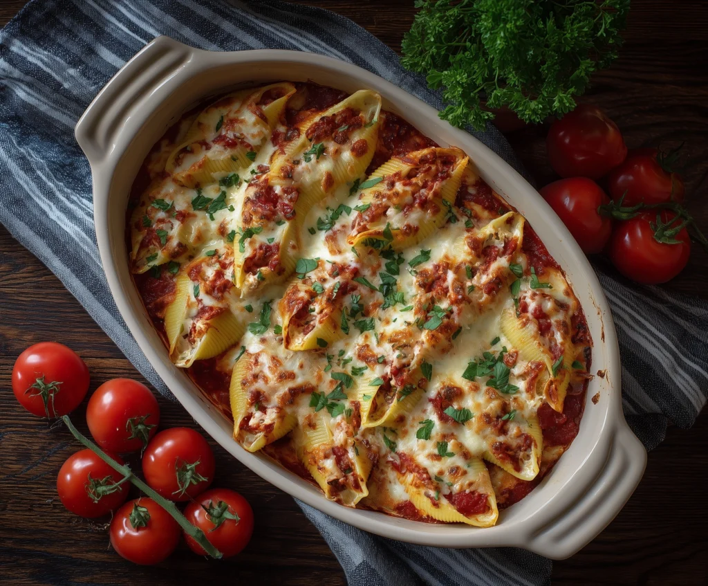 Easy Stuffed Shells with Ricotta Cheese