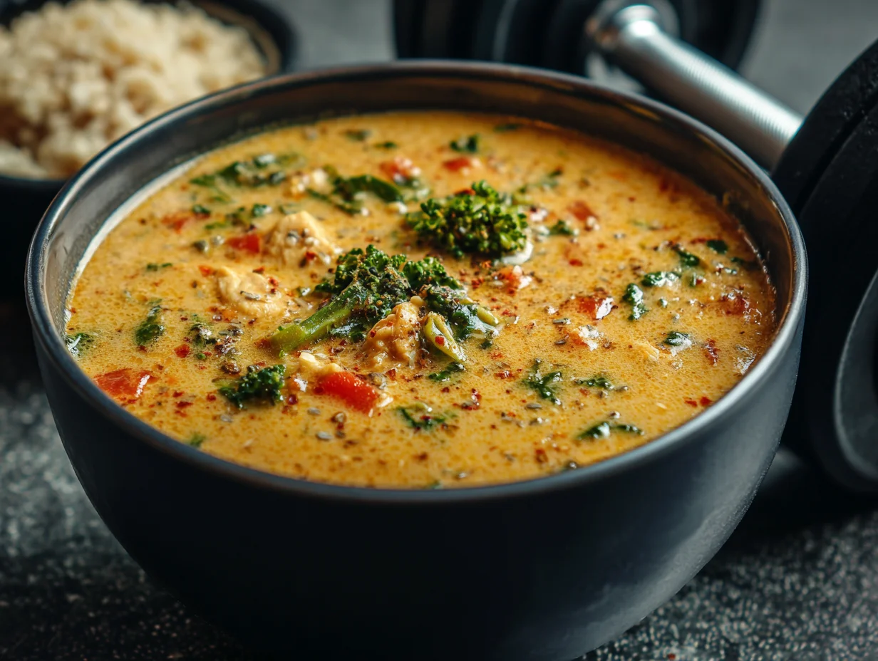 high protein soup