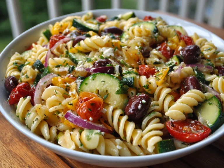 mediterranean pasta salad