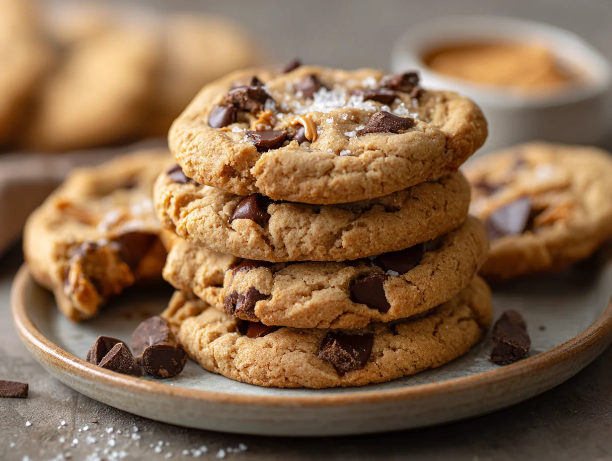 peanut butter chocolate chip cookies