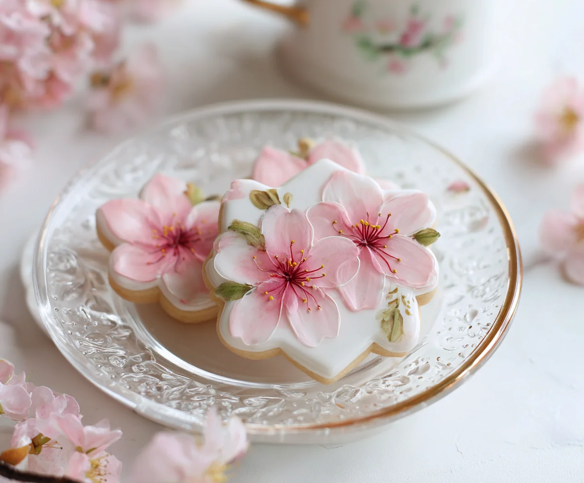 cherry blossom cookie