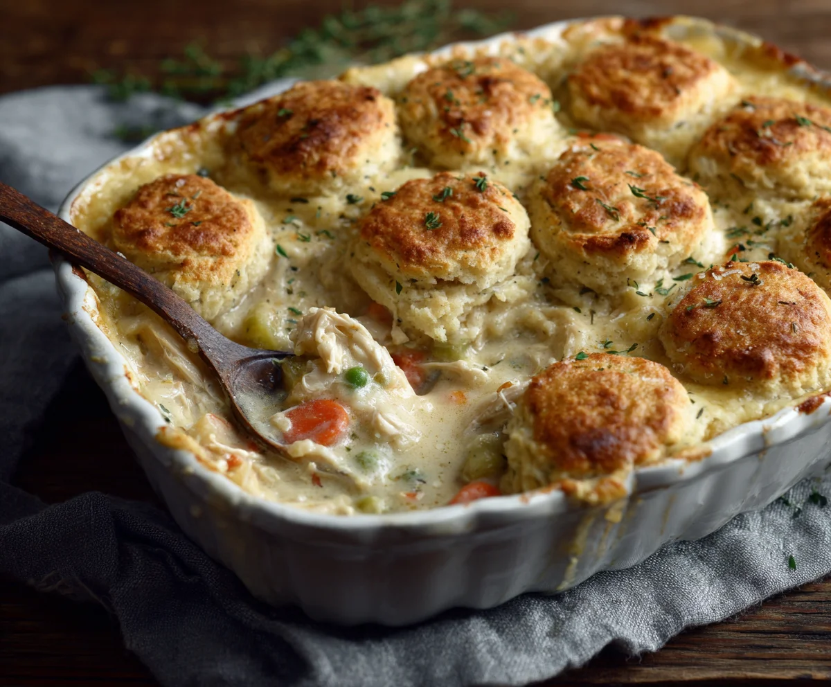 chicken pot pie casserole