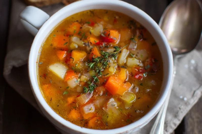 Hearty Fall Vegetable Soup Recipe