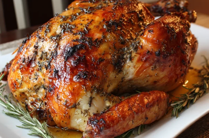 Roast Turkey with Olive Oil Recipe