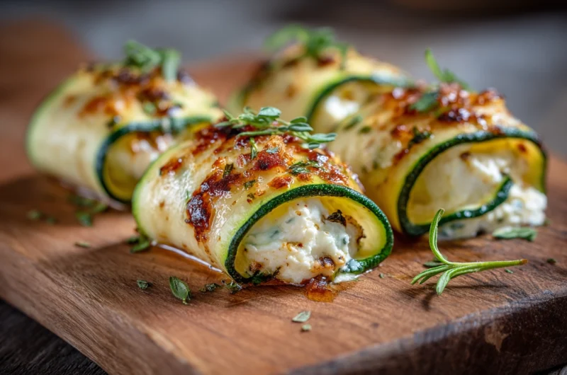 Zucchini Rollups with Ricotta Recipe