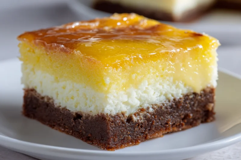 Magic Pudding Cake Recipe with Two Layers from One Batter