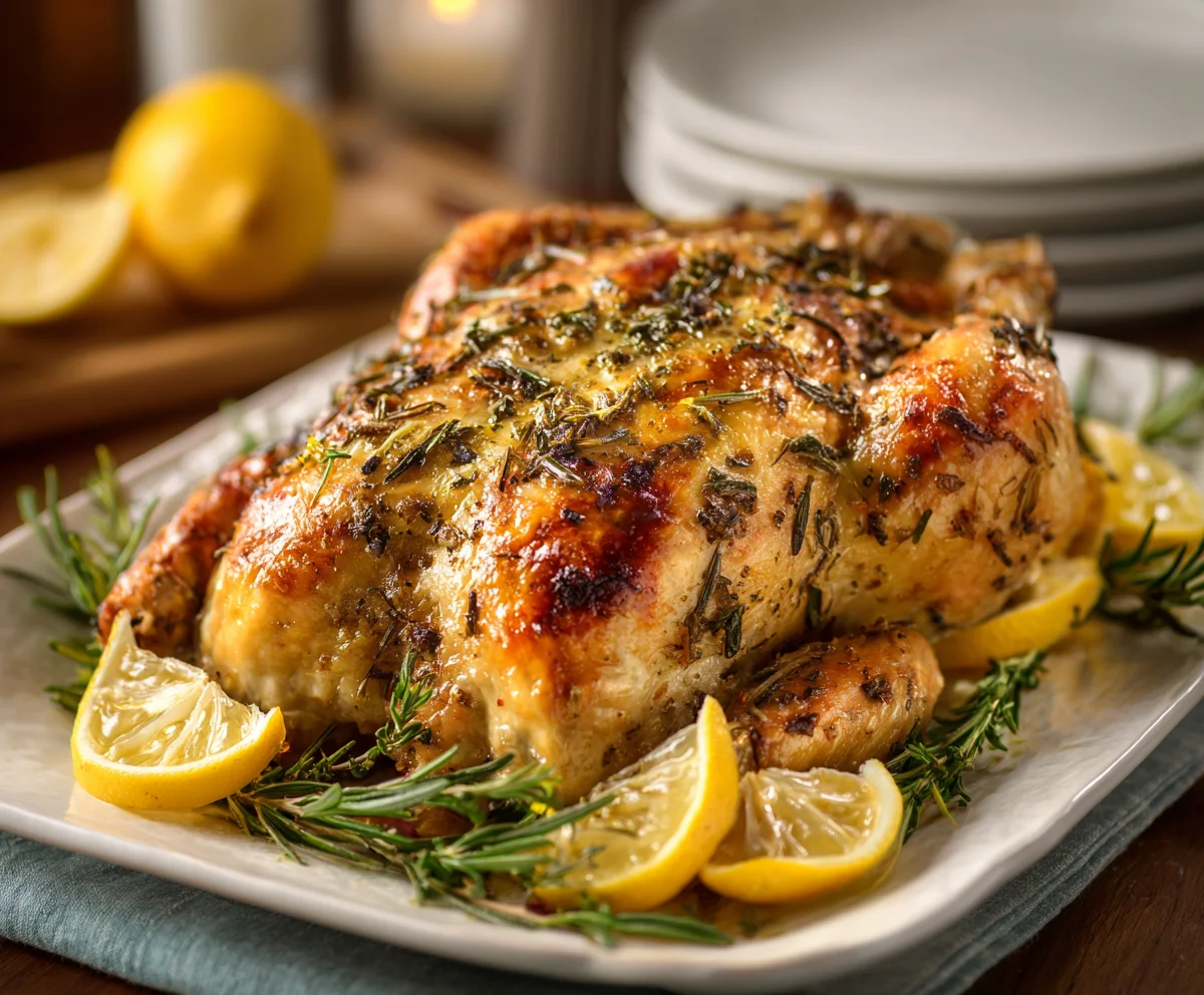 lemon herb roasted chicken