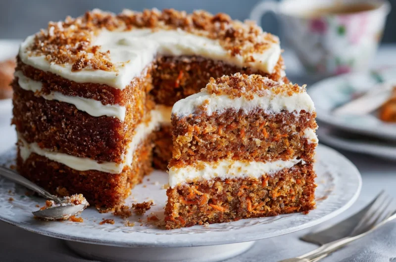 Moist Carrot Cake Recipe