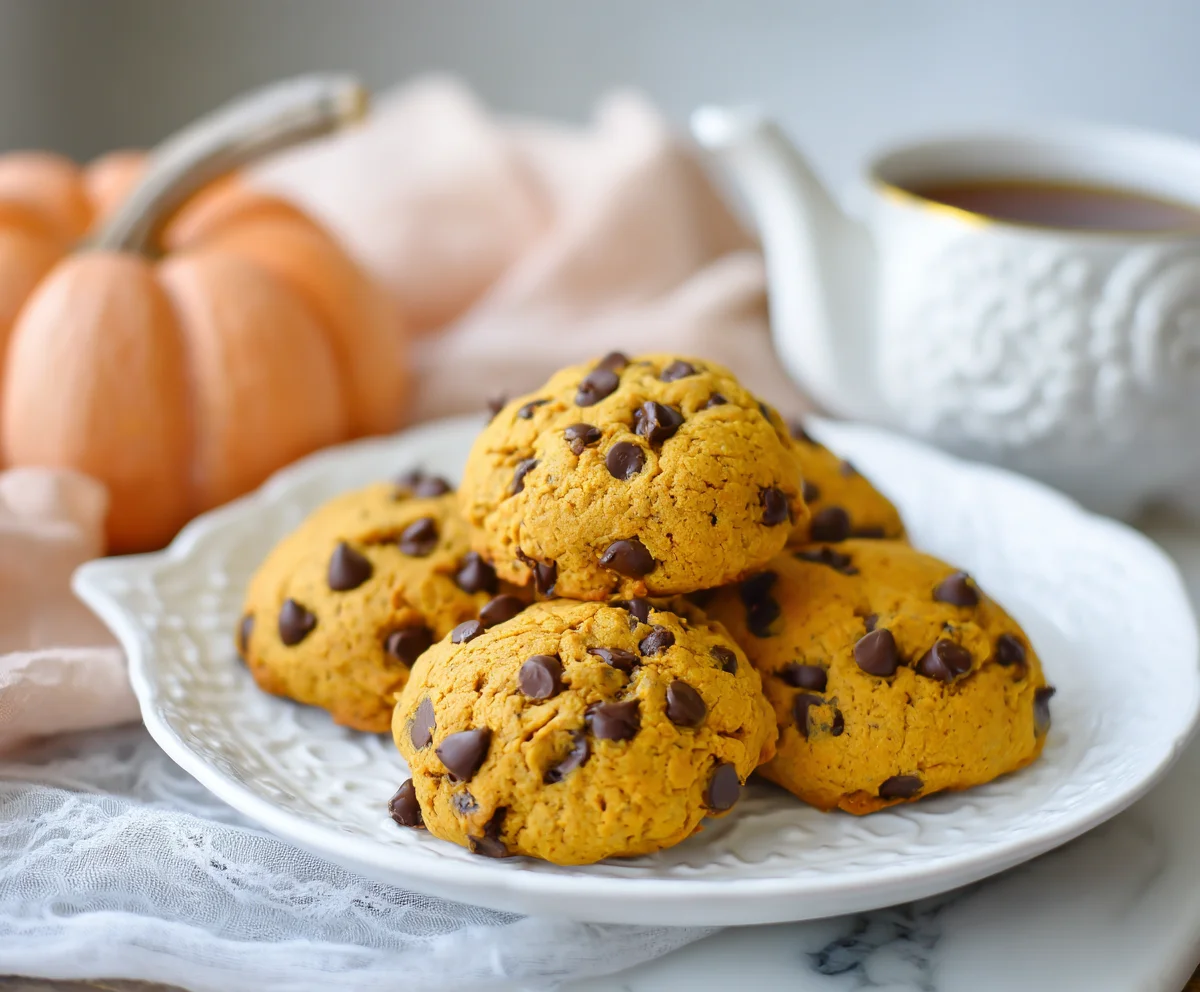 pumpkin chocolate chip cookies