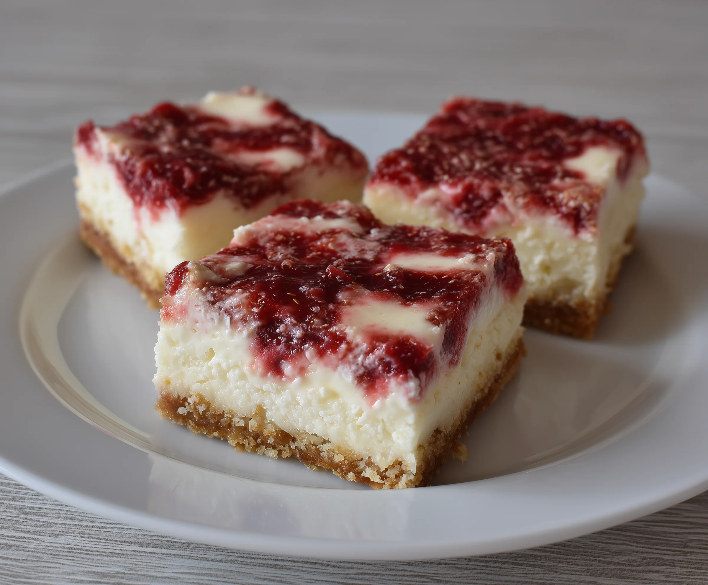 raspberry cream cheese squares