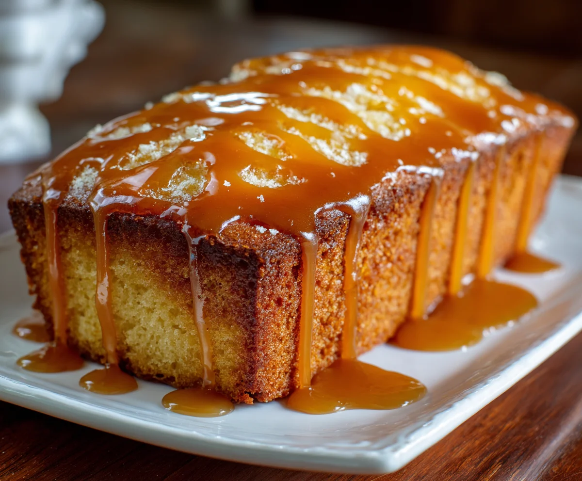 triple butterscotch pound cake