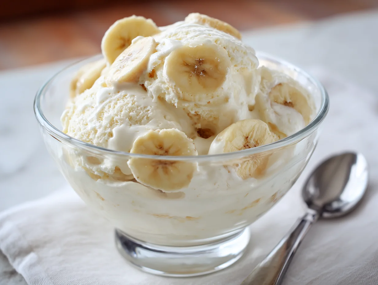Banana ice cream