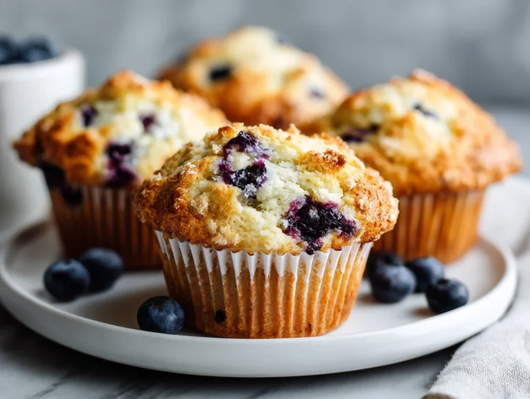 Blueberry muffins