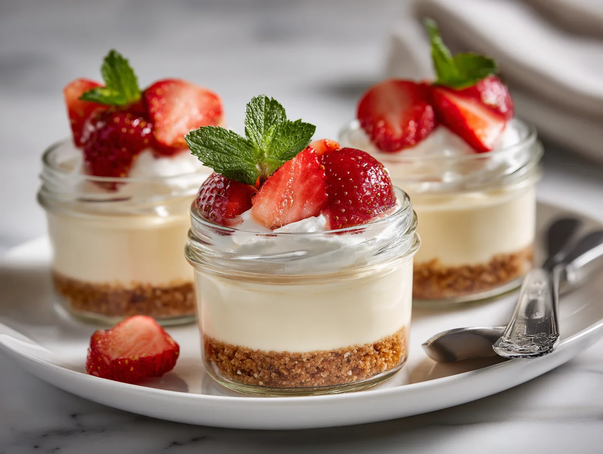 Cheesecake jars