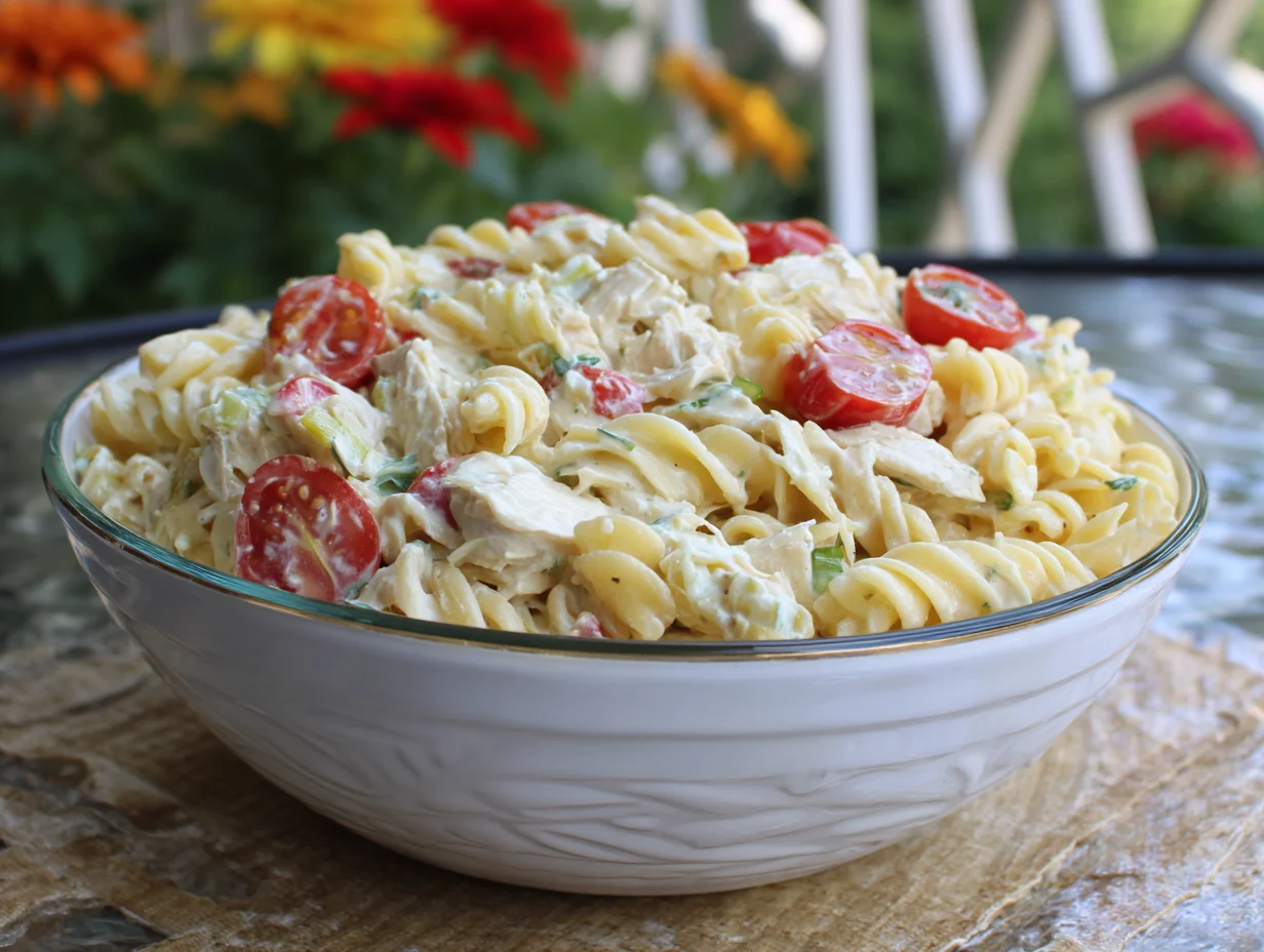 Chicken pasta salad