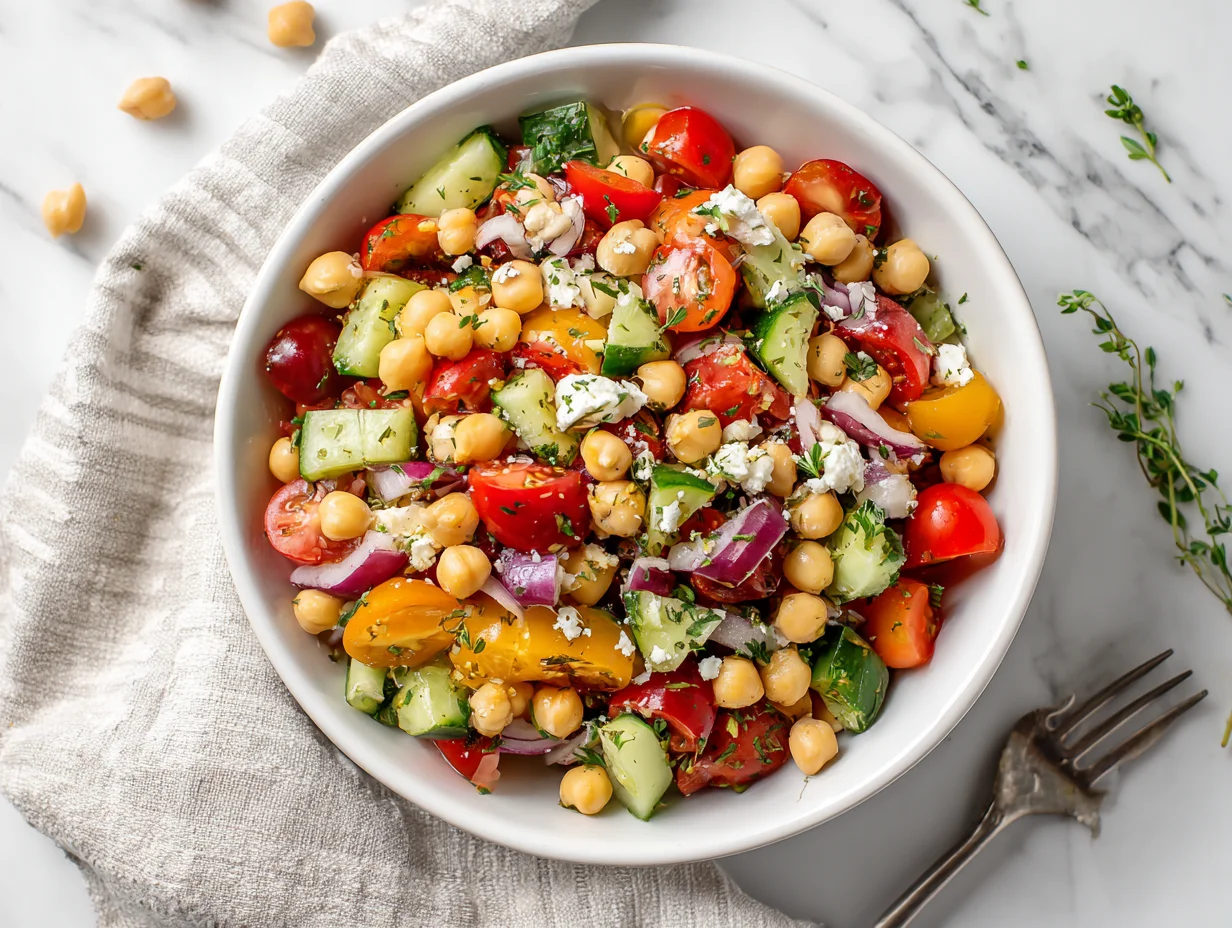 Chickpea salad