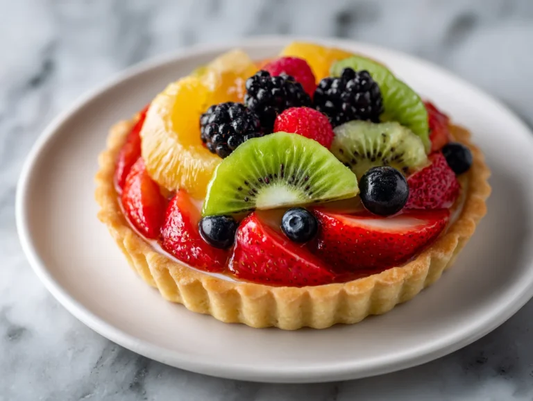 Fresh fruit tarts