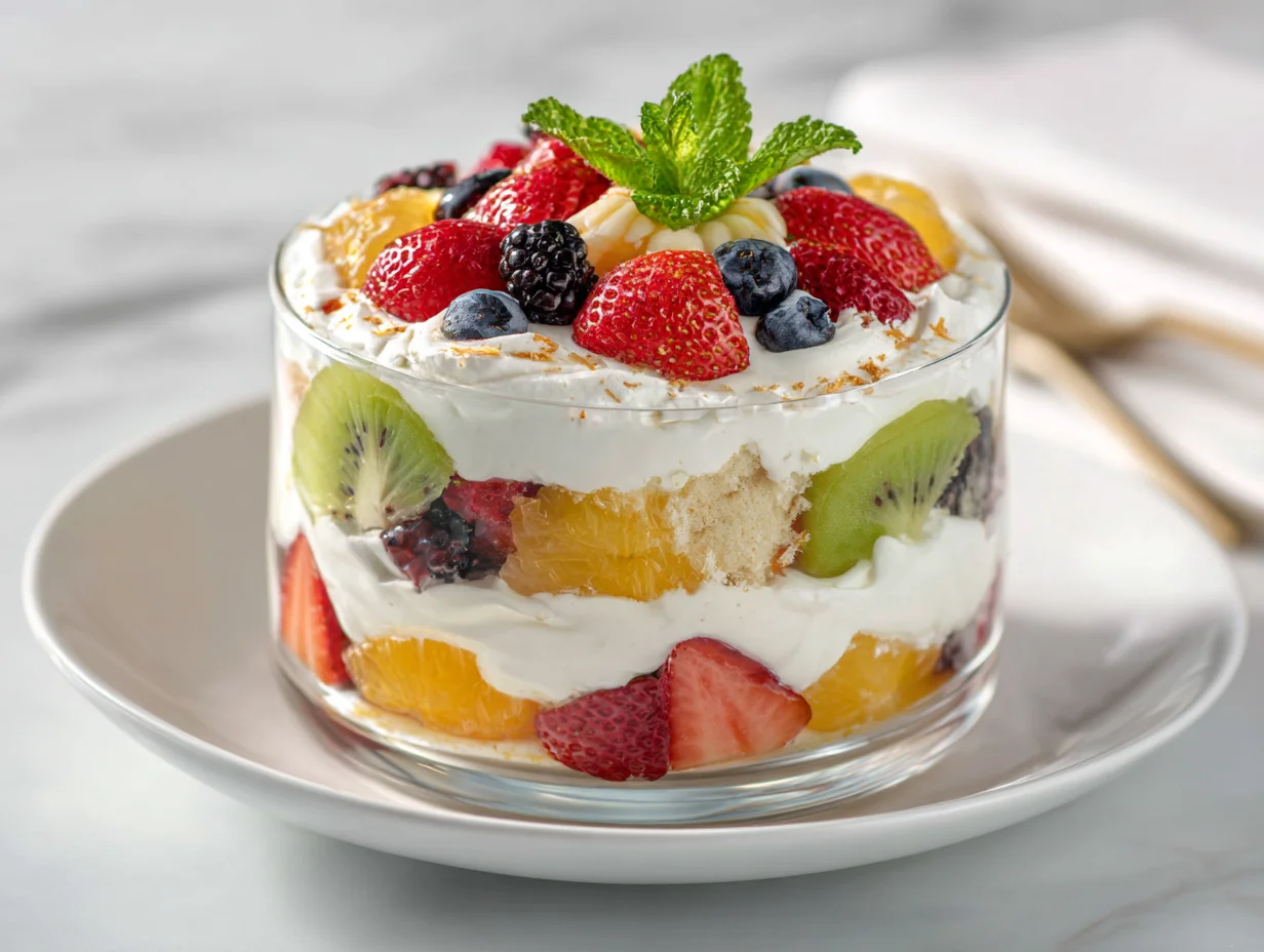Fruit trifle