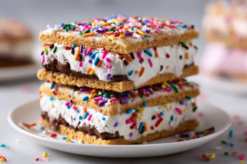 Homemade ice cream sandwiches recipe perfect frozen summer treat