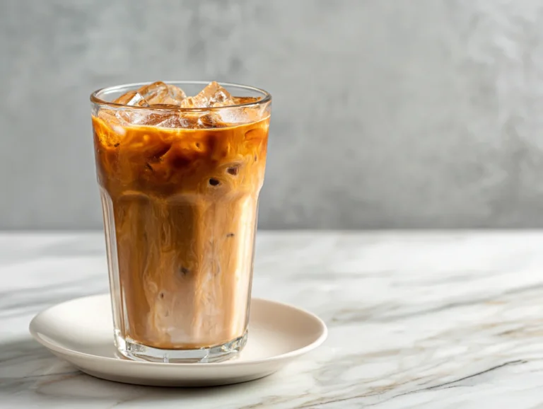 Iced coffee