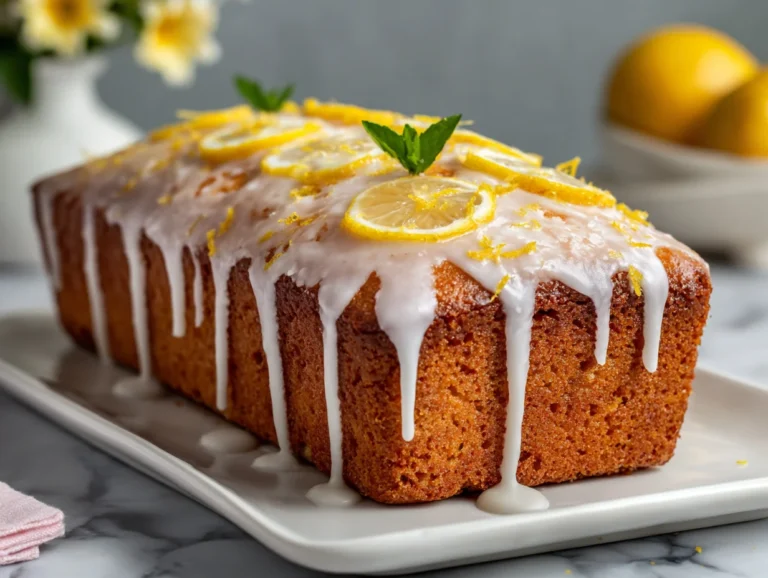 Lemon loaf cake