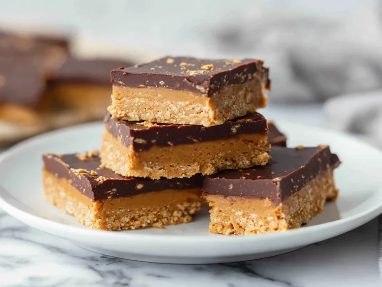 No-bake peanut butter bars