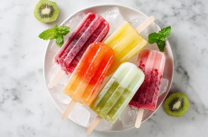 Easy homemade popsicles recipe refreshing frozen treat for summer