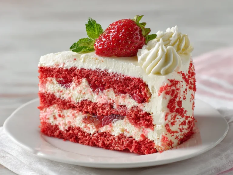 Strawberry cake