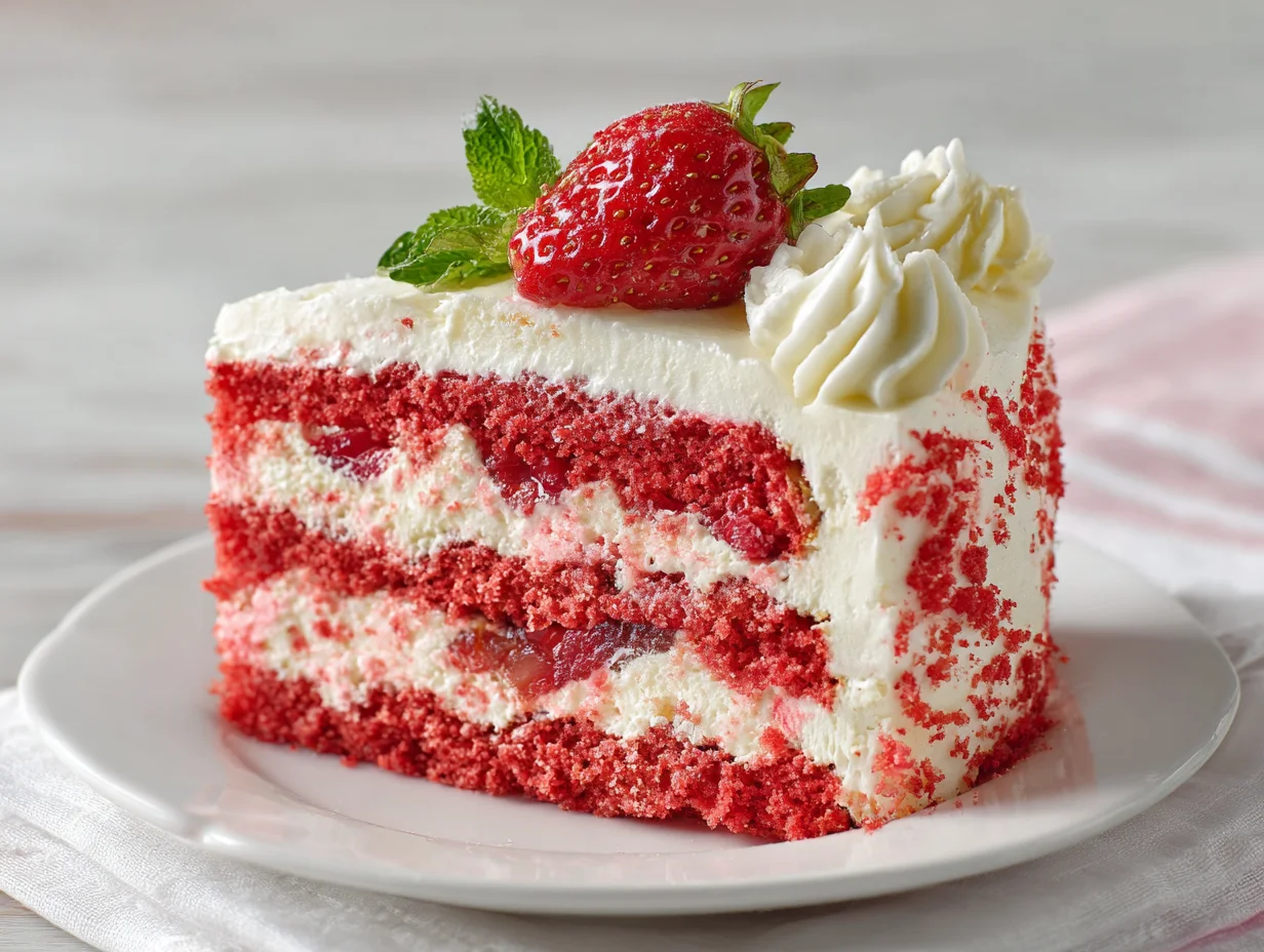 Strawberry cake