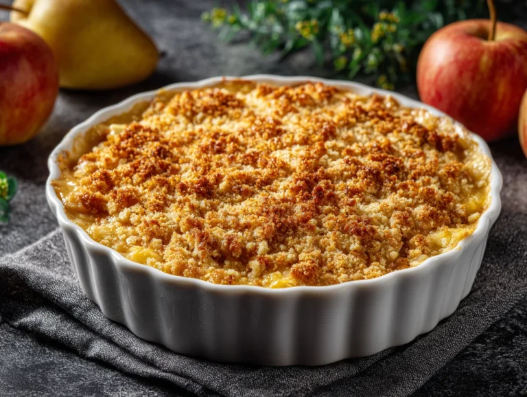 apple crumble