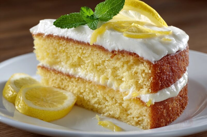Best Lemon Cake Recipe – Bright, Zesty and Perfectly Moist