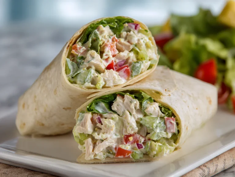 chicken salad wrap