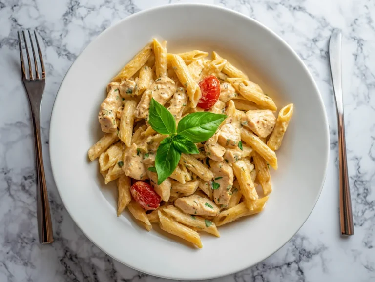 cold chicken pasta