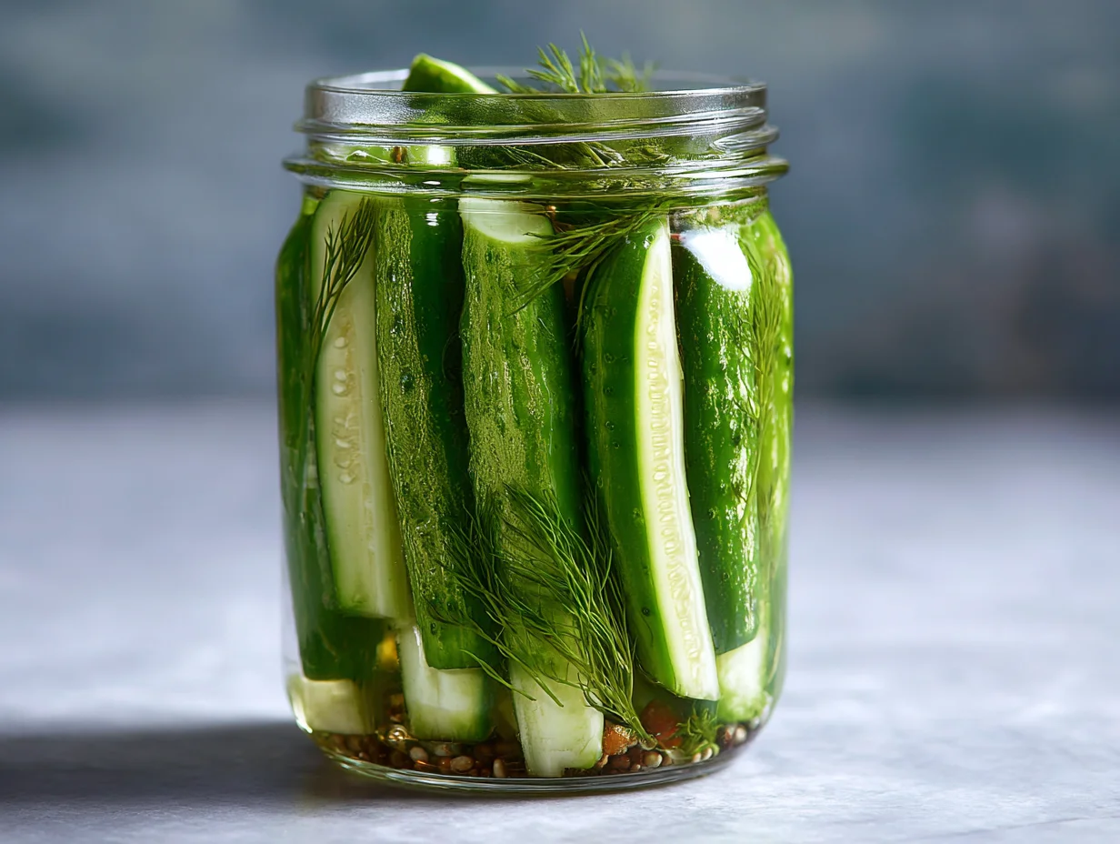 crunchy dill pickles