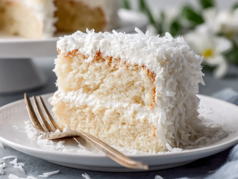 easy coconut cake recipe