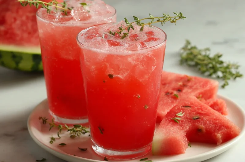 Refreshing watermelon drinks recipe perfect for hot summer days