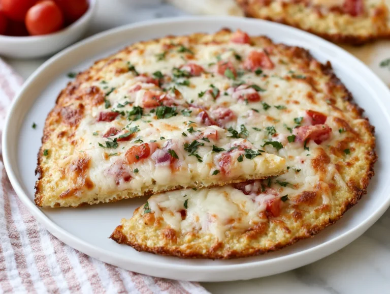 Cauliflower Pizza Crust Recipe