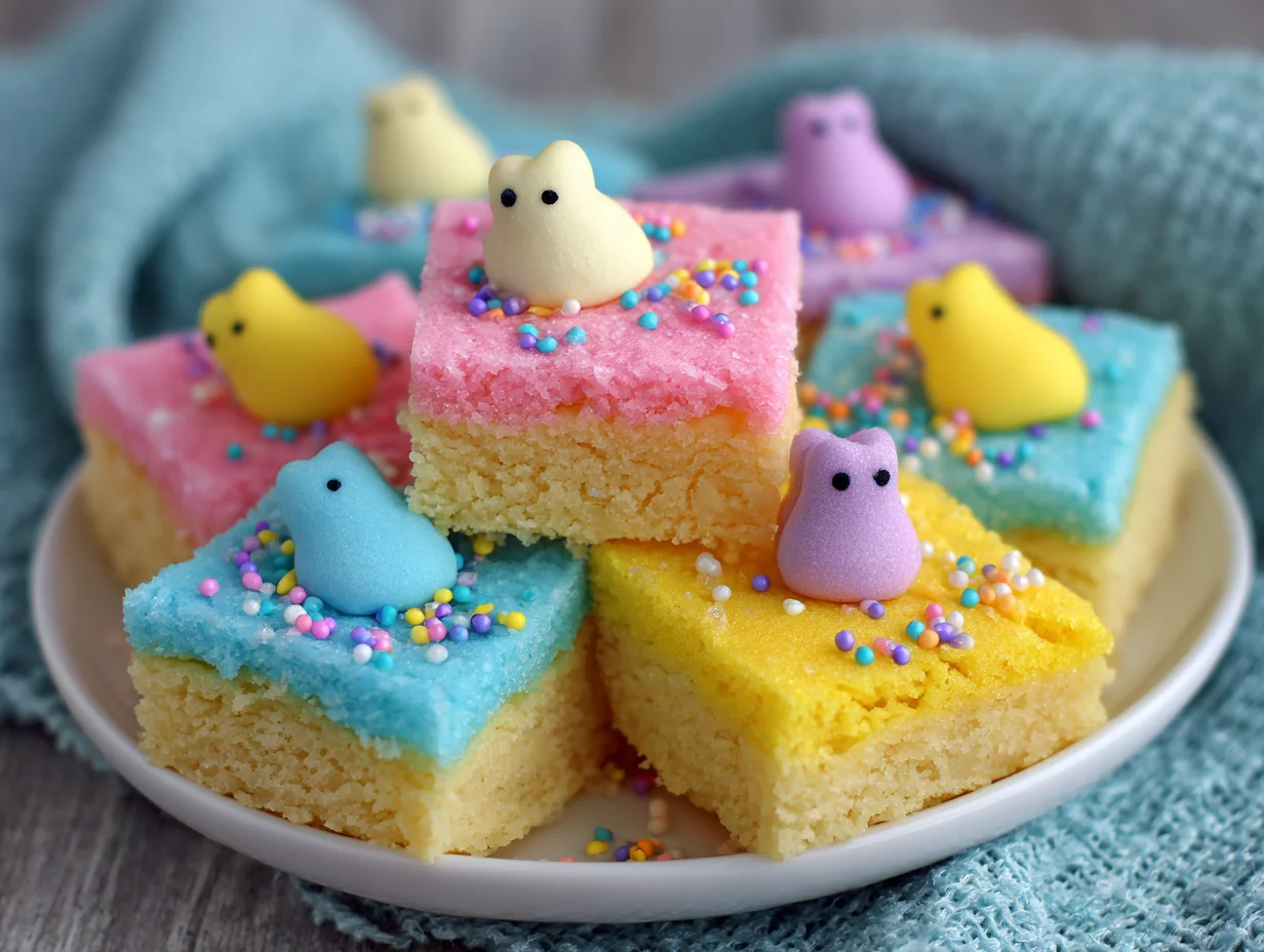 Easy Peeps Sugar Cookie Bars Recipe