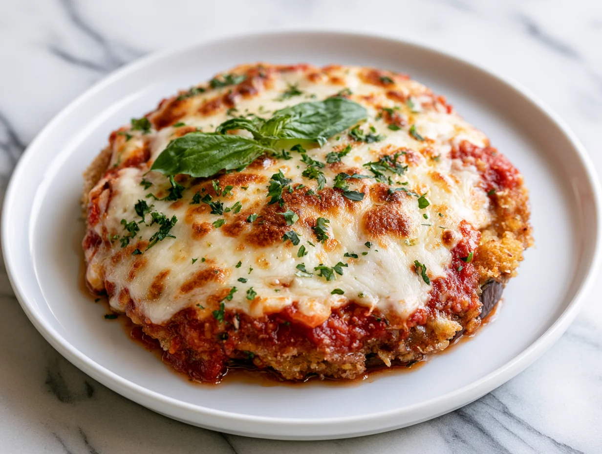 Healthy Eggplant Parmesan Recipe