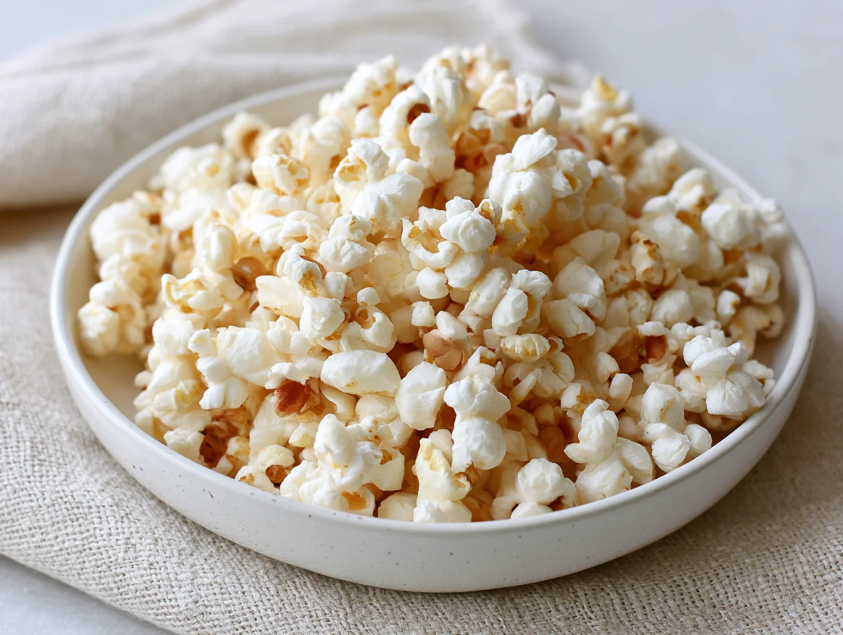 Healthy Homemade Popcorn Recipe
