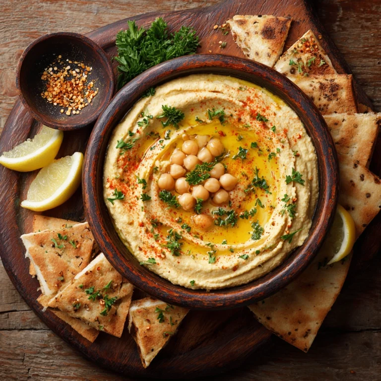 Homemade Hummus Recipe