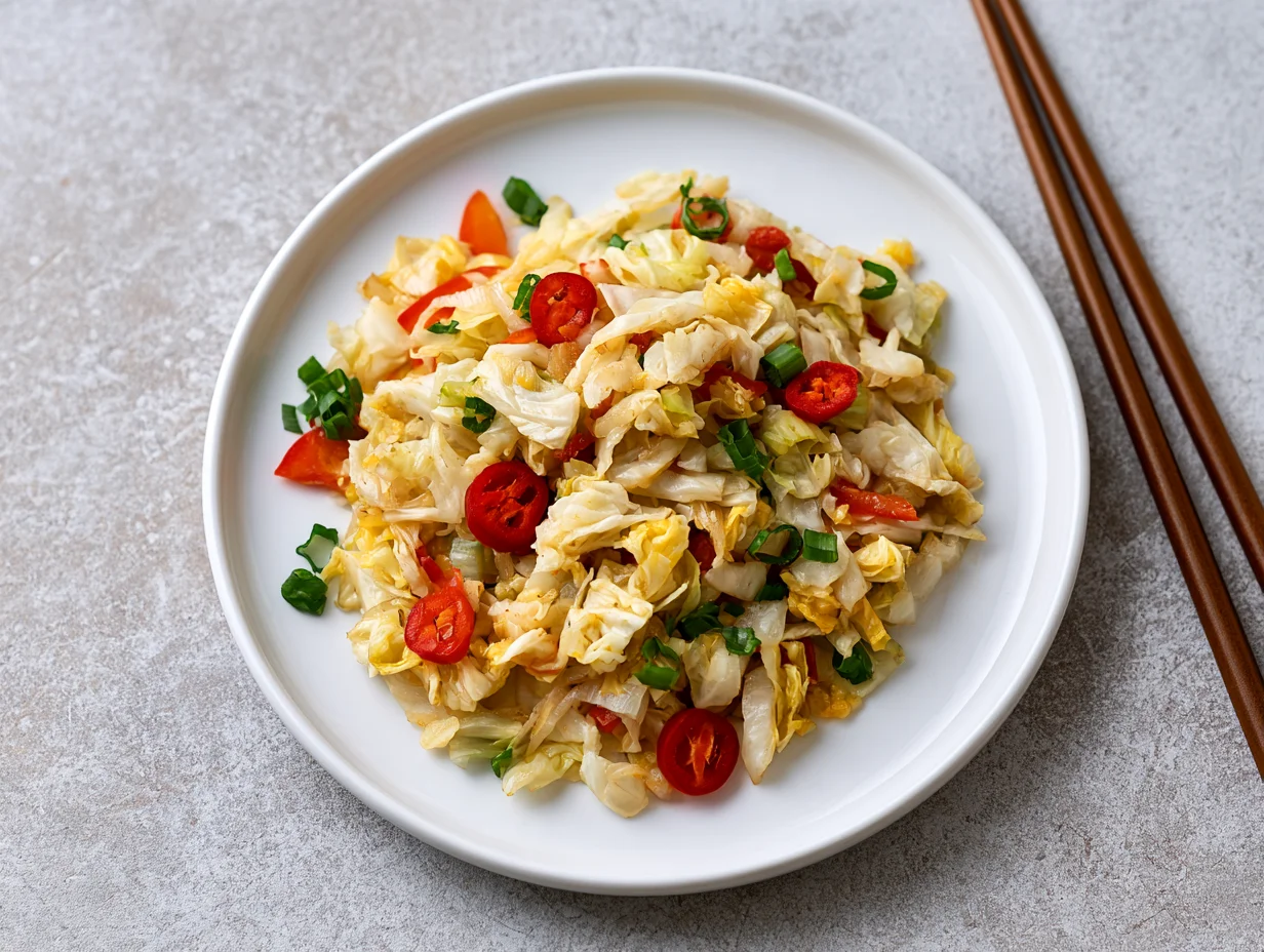 Low-Carb Cabbage Stir-Fry Recipe