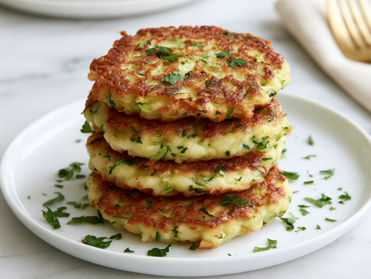 Low-Carb Zucchini Fritters Recipe